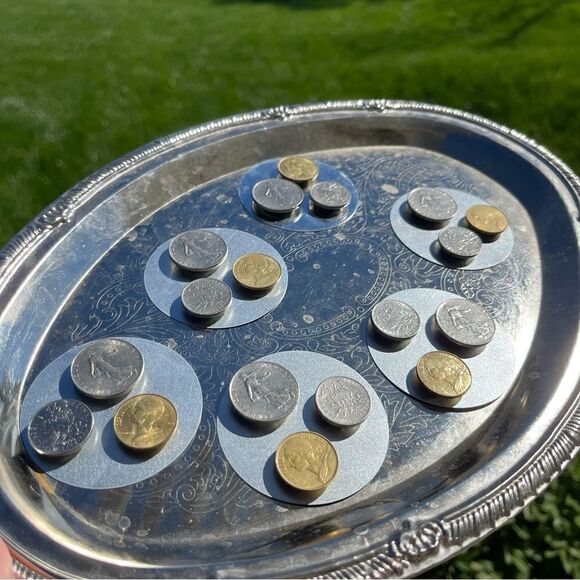 SET OF THREE FRENCH AUTHENTIC COIN MAGNETS (SET #2) - Picture 6 of 11